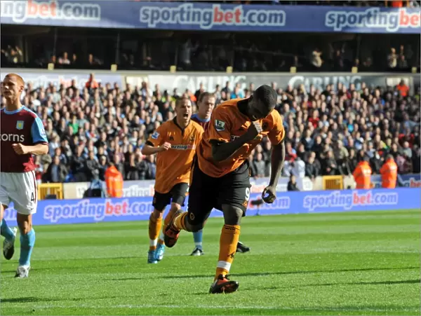 Sylvan Ebanks-Blake's Thrilling Penalty Goal: Wolverhampton Wanderers vs. Aston Villa (Barclays Premier League)