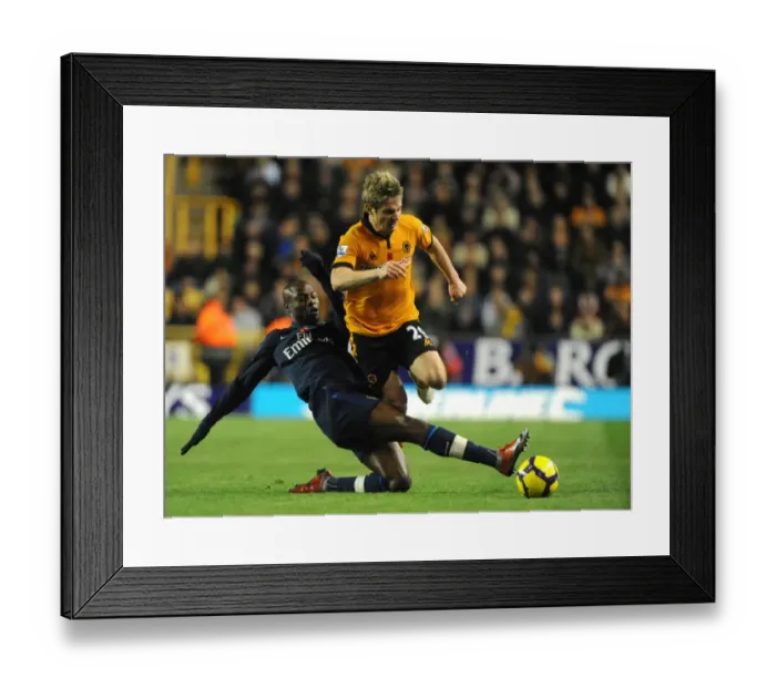 Framed Print : SOCCER - Barclays Premier League - Wolverhampton Wanderers v Arsenal