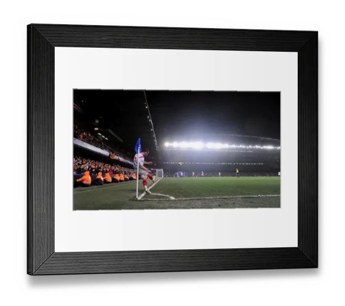 Framed Print : Matt Jarvis Takes a Corner Kick at Stamford Bridge: Wolverhampton Wanderers vs. Chelsea, Barclays Premier League Framed Print : Matt Jarvis Takes a Corner Kick at Stamford Bridge: Wolverhampton Wanderers vs. Chelsea, Barclays Premier League