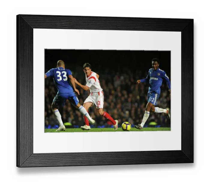 Framed Print : Clash at Stamford Bridge: Wolverhampton Wanderers Andrew Surman Stands Firm Against Chelsea's Alex and Mikel Framed Print : Clash at Stamford Bridge: Wolverhampton Wanderers Andrew Surman Stands Firm Against Chelsea's Alex and Mikel