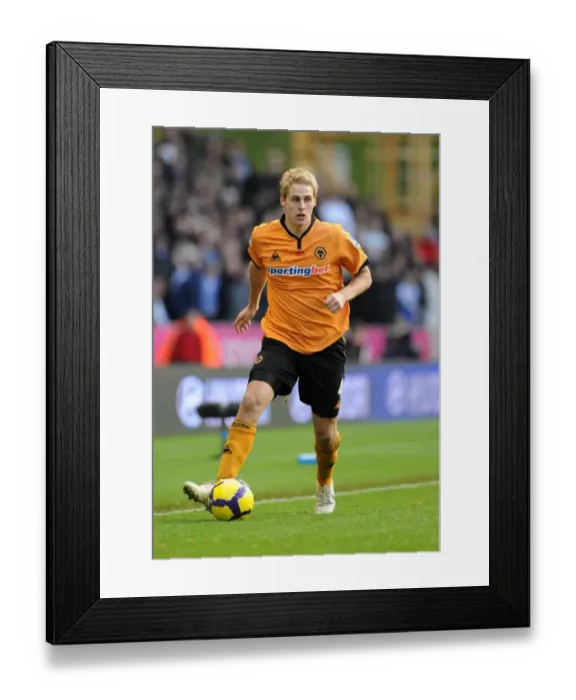 Framed Print : Wolverhampton Wanderers David Edwards in Action: Premier League Clash vs Birmingham City Framed Print : Wolverhampton Wanderers David Edwards in Action: Premier League Clash vs Birmingham City