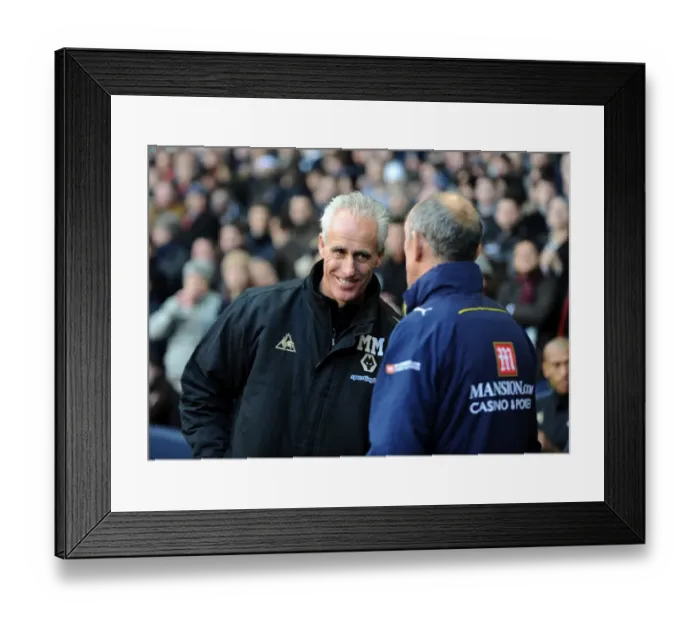 Framed Print : Mick McCarthy Leads Wolverhampton Wanderers Against Tottenham Hotspur in the Barclays Premier League: A Tactical Battle Framed Print : Mick McCarthy Leads Wolverhampton Wanderers Against Tottenham Hotspur in the Barclays Premier League: A Tactical Battle