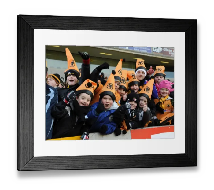 Framed Print : Wolves vs Burnley Mascot Showdown: A Premier League Face-Off Framed Print : Wolves vs Burnley Mascot Showdown: A Premier League Face-Off