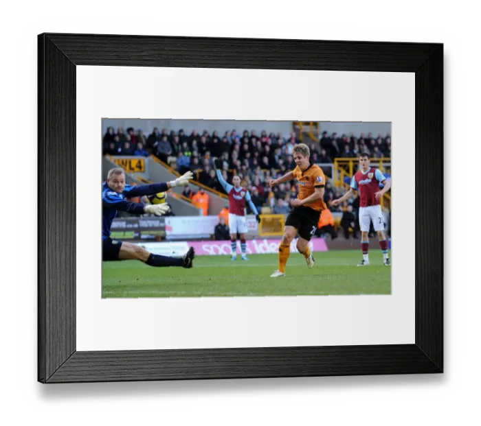 Framed Print : Wolverhampton Wanderers vs Burnley: A Premier League Striker Showdown - Doyle vs Jensen Framed Print : Wolverhampton Wanderers vs Burnley: A Premier League Striker Showdown - Doyle vs Jensen