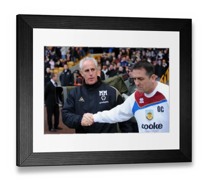 Framed Print : Mick McCarthy vs Owen Coyle: A Battle of the Managers - Wolves vs Burnley, Premier League Showdown Framed Print : Mick McCarthy vs Owen Coyle: A Battle of the Managers - Wolves vs Burnley, Premier League Showdown