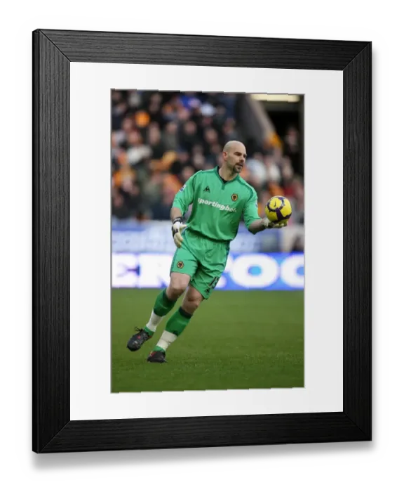 Framed Print : Marcus Hahnemann: Wolverhampton Wanderers Unyielding Guardian in Premier League Clash vs Burnley Framed Print : Marcus Hahnemann: Wolverhampton Wanderers Unyielding Guardian in Premier League Clash vs Burnley
