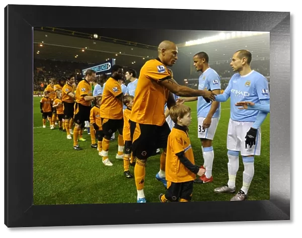 Wolverhampton Wanderers vs Manchester City: Mascot Showdown - Barclays Premier League