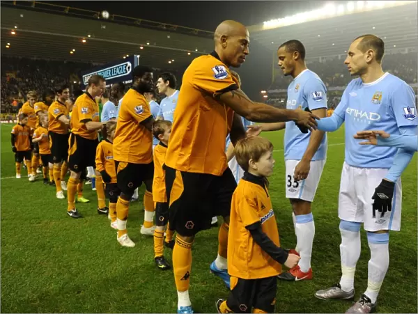 Wolverhampton Wanderers vs Manchester City: Mascot Showdown - Barclays Premier League