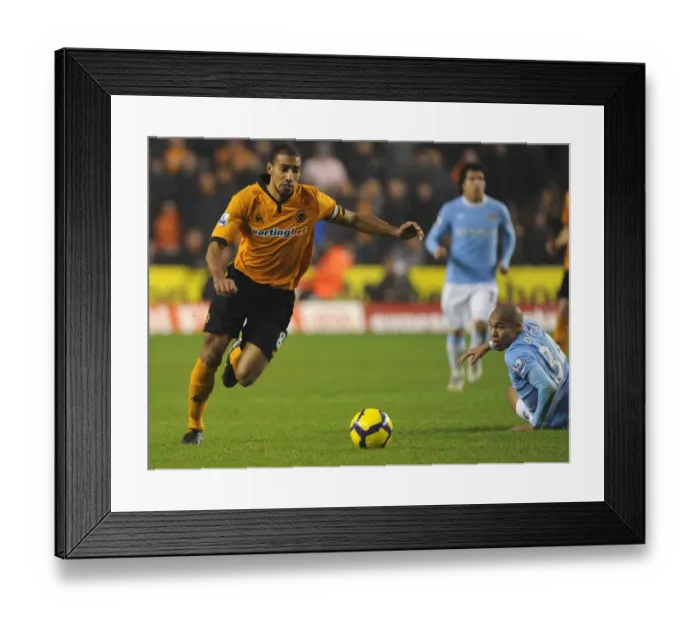 Framed Print : Midfield Showdown: Henry vs. de Jong - Wolverhampton Wanderers vs. Manchester City Framed Print : Midfield Showdown: Henry vs. de Jong - Wolverhampton Wanderers vs. Manchester City