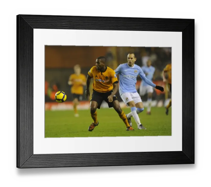 Framed Print : Wolverhampton Wanderers vs Manchester City: A Premier League Showdown - Zubar vs Petrov