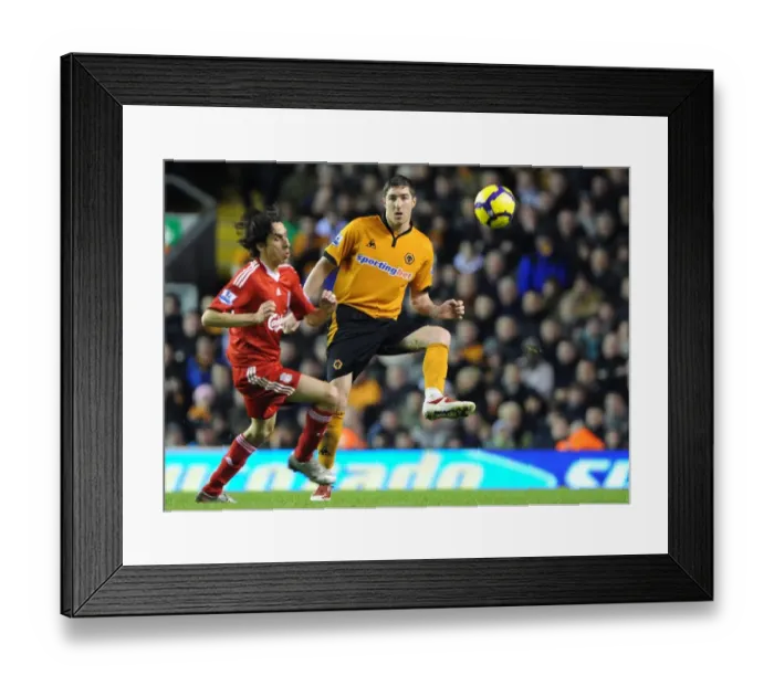 Framed Print : Clash of Stars: Stephen Ward vs. Yossi Benayoun - Liverpool vs. Wolverhampton Wanderers in the Barclays Premier League Framed Print : Clash of Stars: Stephen Ward vs. Yossi Benayoun - Liverpool vs. Wolverhampton Wanderers in the Barclays Premier League
