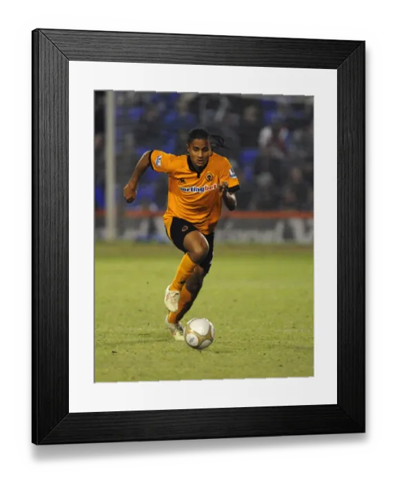 Framed Print : Michael Mancienne in FA Cup Action: Wolverhampton Wanderers vs. Tranmere Rovers Framed Print : Michael Mancienne in FA Cup Action: Wolverhampton Wanderers vs. Tranmere Rovers