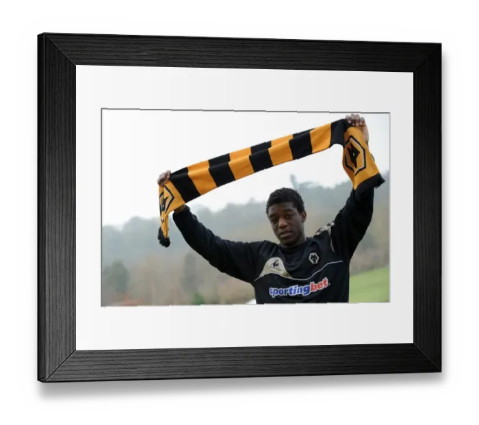 Framed Print : Wolverhampton Wanderers Welcome New Premier League Star Geoffrey Mujangi Bia Framed Print : Wolverhampton Wanderers Welcome New Premier League Star Geoffrey Mujangi Bia