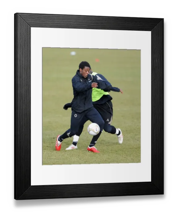 Framed Print : Wolverhampton Wanderers: New Addition Geoffrey Mujangi Bia Joins Premier League Squad for Training Framed Print : Wolverhampton Wanderers: New Addition Geoffrey Mujangi Bia Joins Premier League Squad for Training