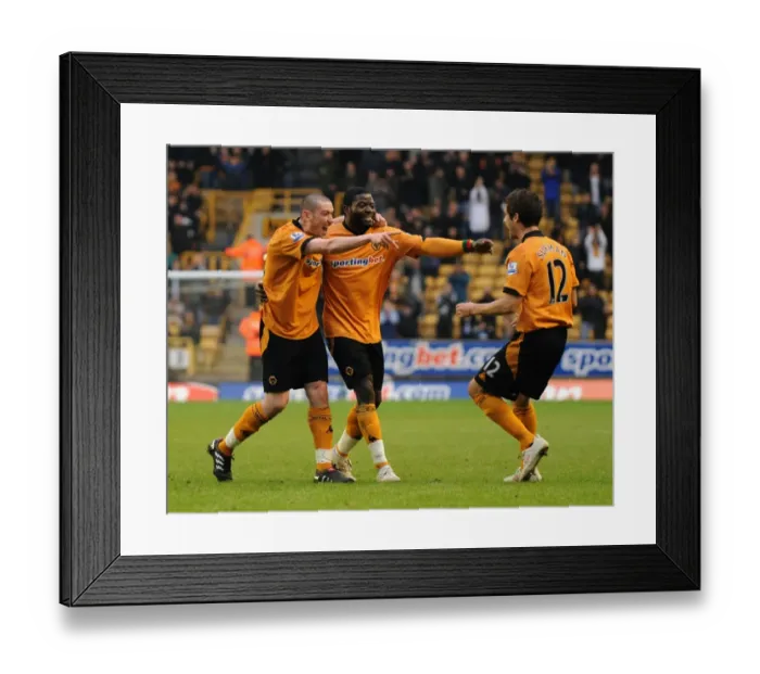 Framed Print : Dramatic FA Cup Equalizer: David Jones Scores for Wolverhampton Wanderers Against Crystal Palace Framed Print : Dramatic FA Cup Equalizer: David Jones Scores for Wolverhampton Wanderers Against Crystal Palace