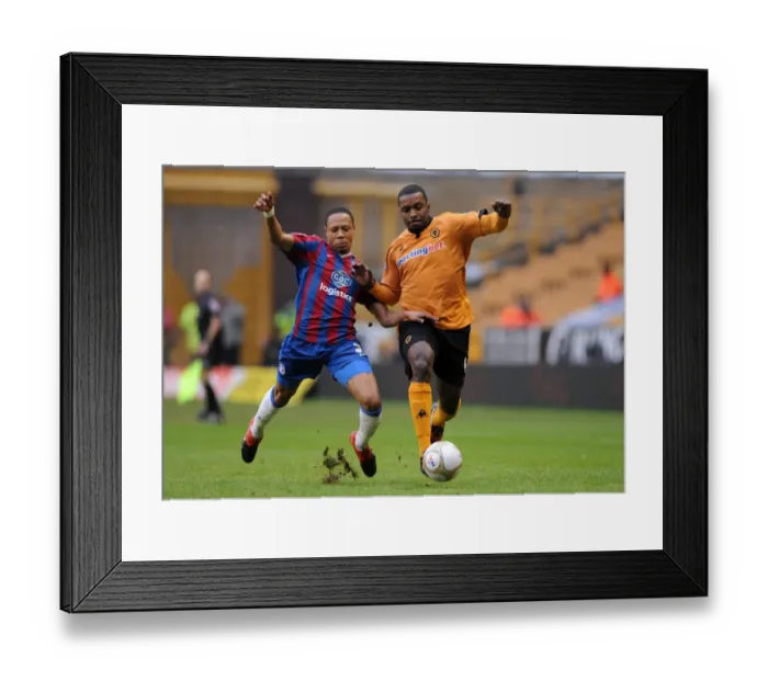 Framed Print : Wolverhampton Wanderers vs Crystal Palace: A FA Cup Showdown - Ebanks-Blake vs Clyne Framed Print : Wolverhampton Wanderers vs Crystal Palace: A FA Cup Showdown - Ebanks-Blake vs Clyne