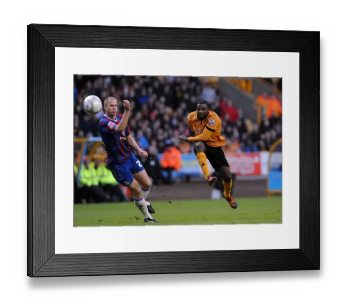 Framed Print : Wolverhampton Wanderers Sylvan Ebanks-Blake Pursues FA Cup Victory Against Crystal Palace Framed Print : Wolverhampton Wanderers Sylvan Ebanks-Blake Pursues FA Cup Victory Against Crystal Palace