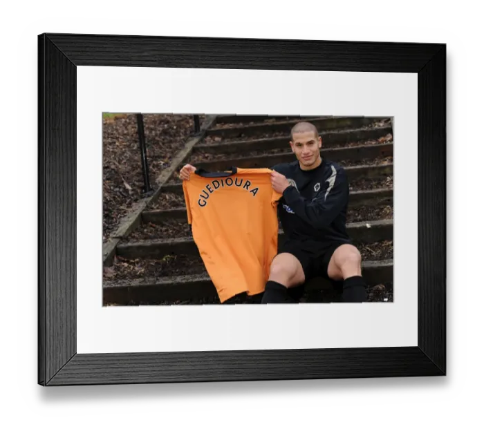 Framed Print : Wolverhampton Wanderers Welcome New Midfielder Adlene Guedioura to the Squad Framed Print : Wolverhampton Wanderers Welcome New Midfielder Adlene Guedioura to the Squad