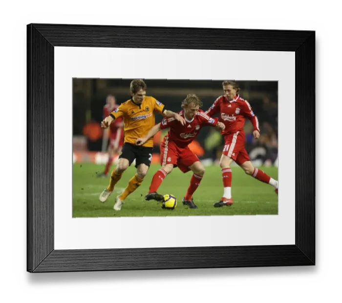 Framed Print : Titanic Clash: Doyle vs Kuyt - Wolverhampton Wanderers vs Liverpool Framed Print : Titanic Clash: Doyle vs Kuyt - Wolverhampton Wanderers vs Liverpool