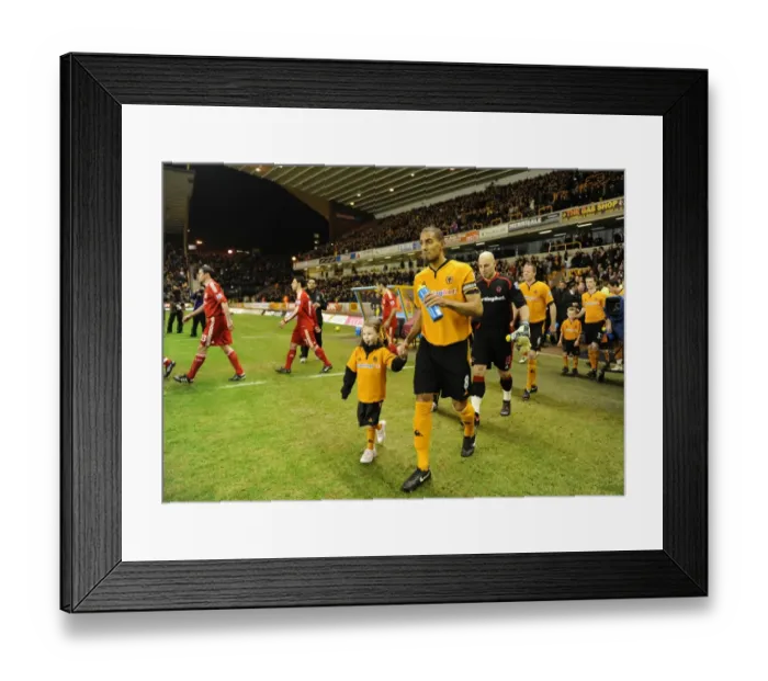 Framed Print : Barclays Premier League Showdown: Wolverhampton Wanderers vs Liverpool - Mascots in Action Framed Print : Barclays Premier League Showdown: Wolverhampton Wanderers vs Liverpool - Mascots in Action