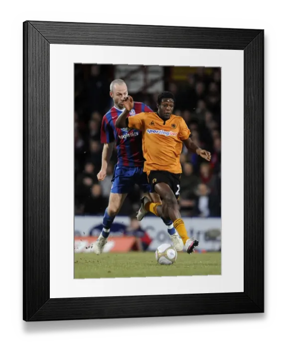 Framed Print : SOCCER - FA Cup Fourth Round Replay - Crystal Palace v Wolverhampton Wanderers Framed Print : SOCCER - FA Cup Fourth Round Replay - Crystal Palace v Wolverhampton Wanderers