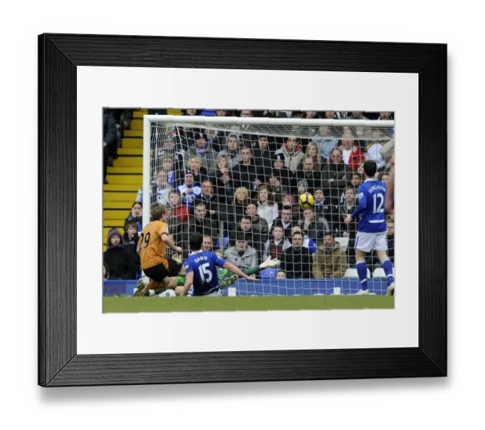 Framed Print : Kevin Doyle Scores the Opener: Wolverhampton Wanderers Take Early Lead Against Birmingham City in Barclays Premier League Framed Print : Kevin Doyle Scores the Opener: Wolverhampton Wanderers Take Early Lead Against Birmingham City in Barclays Premier League