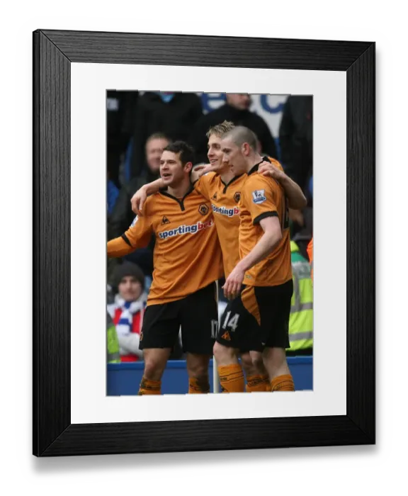 Framed Print : Kevin Doyle's Premier League Debut Goal: 0-1 for Wolverhampton Wanderers vs. Birmingham City Framed Print : Kevin Doyle's Premier League Debut Goal: 0-1 for Wolverhampton Wanderers vs. Birmingham City