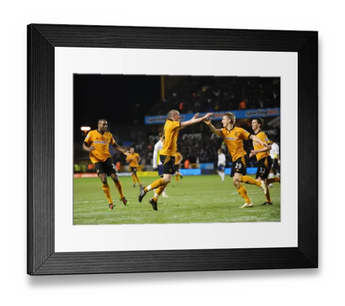 Framed Print : SOCCER - Barclays Premier League - Wolverhampton Wanderers v Tottenham Hotspur