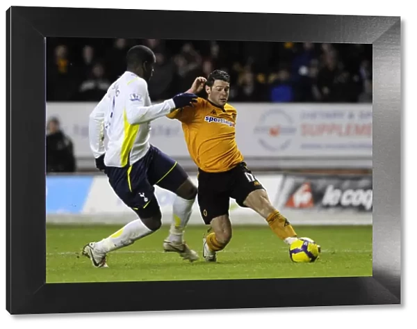 Matt Jarvis vs. Sebastien Bassong: A Premier League Showdown at Wolverhampton Wanderers vs. Tottenham Hotspur