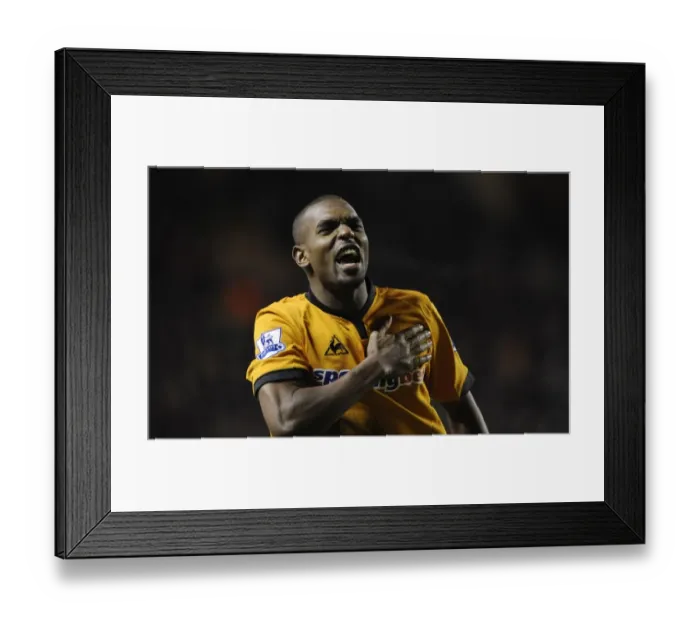 Framed Print : Wolverhampton Wanderers Celebrate Full-Time Victory Over Tottenham Hotspur: Ronald Zubar's Emotional Moment Framed Print : Wolverhampton Wanderers Celebrate Full-Time Victory Over Tottenham Hotspur: Ronald Zubar's Emotional Moment