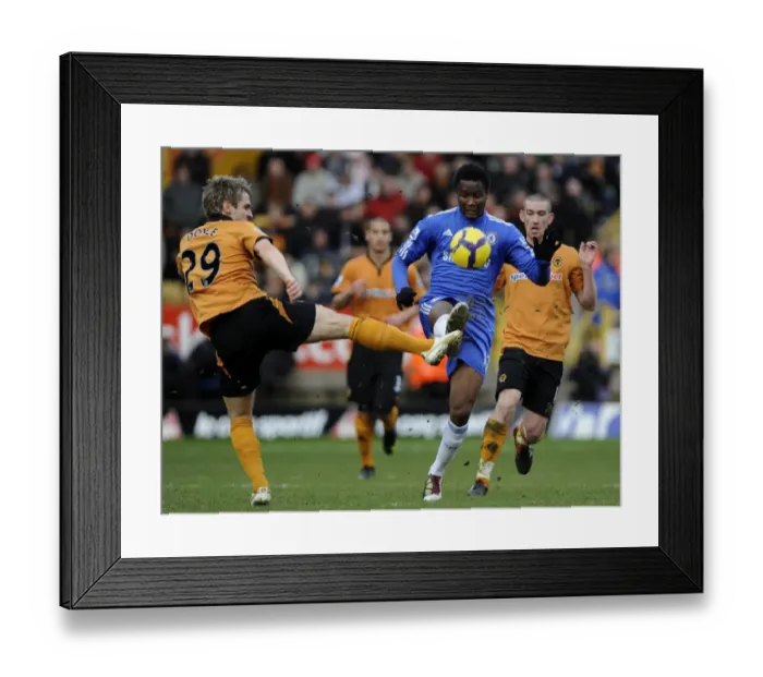 Framed Print : Clash of the Captains: Mikel vs. Doyle - Wolverhampton Wanderers vs. Chelsea, Barclays Premier League Framed Print : Clash of the Captains: Mikel vs. Doyle - Wolverhampton Wanderers vs. Chelsea, Barclays Premier League
