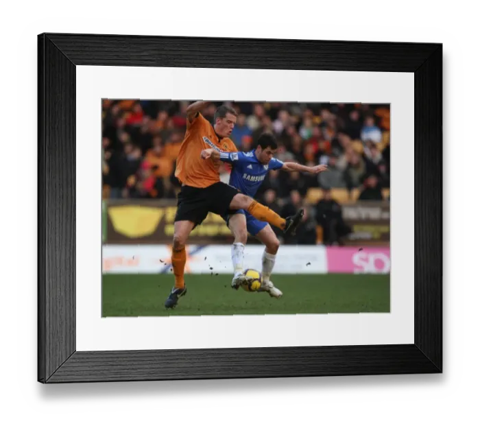 Framed Print : Wolverhampton Wanderers vs. Chelsea: Berra vs. Cole - A Football Rivalry: Clash of the Titans Framed Print : Wolverhampton Wanderers vs. Chelsea: Berra vs. Cole - A Football Rivalry: Clash of the Titans