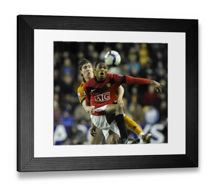 Framed Print : Clash of Titans: Valencia vs. Ward - Wolverhampton Wanderers vs Manchester United, Premier League Showdown Framed Print : Clash of Titans: Valencia vs. Ward - Wolverhampton Wanderers vs Manchester United, Premier League Showdown