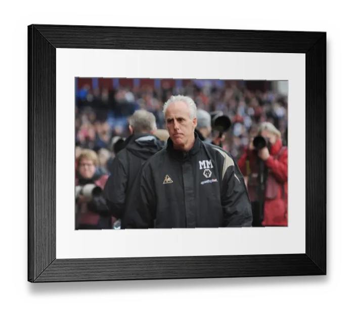 Framed Print : Mick McCarthy: Leading Wolverhampton Wanderers in Aston Villa vs. Wolves, Barclays Premier League Soccer Match Framed Print : Mick McCarthy: Leading Wolverhampton Wanderers in Aston Villa vs. Wolves, Barclays Premier League Soccer Match