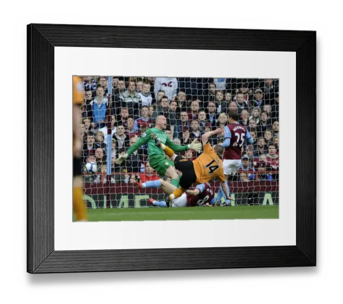 Framed Print : David Jones Game-Changing Goal: Wolverhampton Wanderers Edge Aston Villa 1-2 in Premier League Framed Print : David Jones Game-Changing Goal: Wolverhampton Wanderers Edge Aston Villa 1-2 in Premier League