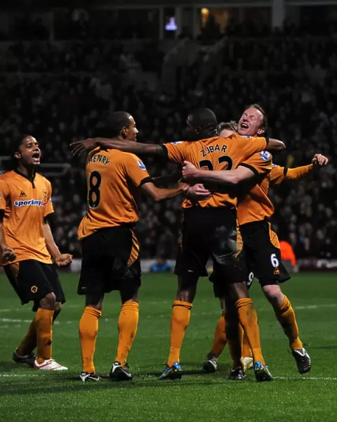 Ronald Zubar's Strike: Wolverhampton Wanderers Take 2-0 Lead Over West Ham United (Barclays Premier League)