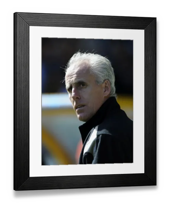 Framed Print : Mick McCarthy and Wolverhampton Wanderers Face Stoke City in Barclays Premier League Showdown (April 11, 2010)
