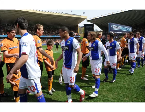 Mascot Showdown: Wolverhampton Wanderers vs. Blackburn Rovers - Premier League Battle