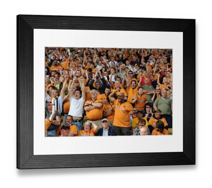 Framed Print : Sylvan Ebanks-Blake's Equalizer: Wolves vs. Blackburn Rovers in Premier League Action - Supporters Rejoice Framed Print : Sylvan Ebanks-Blake's Equalizer: Wolves vs. Blackburn Rovers in Premier League Action - Supporters Rejoice