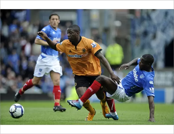 Mujangi Bia vs. Mokoena: A Battle in the Barclays Premier League - Portsmouth vs. Wolverhampton Wanderers