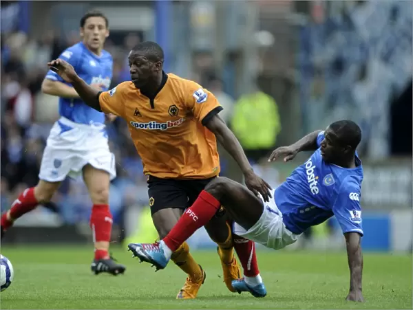 Mujangi Bia vs. Mokoena: A Battle in the Barclays Premier League - Portsmouth vs. Wolverhampton Wanderers