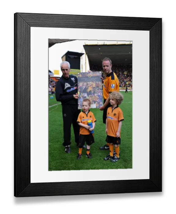 Framed Print : The Epic Mascot Showdown: Wolverhampton Wanderers vs Sunderland - Premier League Battle Framed Print : The Epic Mascot Showdown: Wolverhampton Wanderers vs Sunderland - Premier League Battle