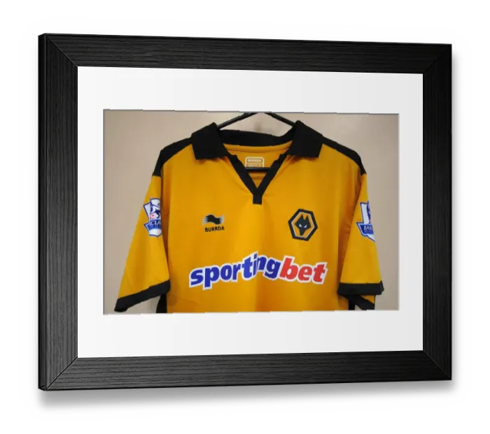 Framed Print : Wolverhampton Wanderers vs. Sunderland: Barclays Premier League Clash in Wolves Burrda Kit (2010-2011) Framed Print : Wolverhampton Wanderers vs. Sunderland: Barclays Premier League Clash in Wolves Burrda Kit (2010-2011)