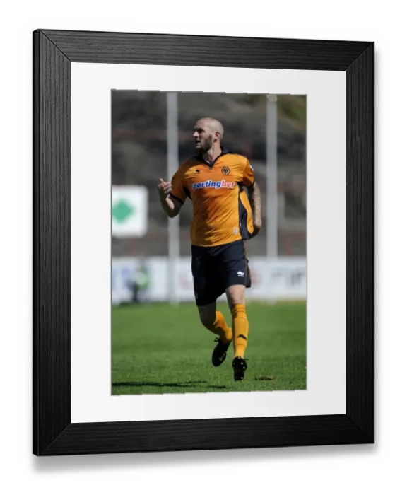 Framed Print : Wolverhampton Wanderers vs. Bohemian FC: A Pre-Season Friendly Encounter in Ireland - Jelle Van Damme in Action