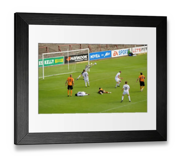 Framed Print : Stephen Fletcher Scores the Second Goal: Wolverhampton Wanderers Lead 2-0 against Bohemians in Pre-Season Friendly Framed Print : Stephen Fletcher Scores the Second Goal: Wolverhampton Wanderers Lead 2-0 against Bohemians in Pre-Season Friendly