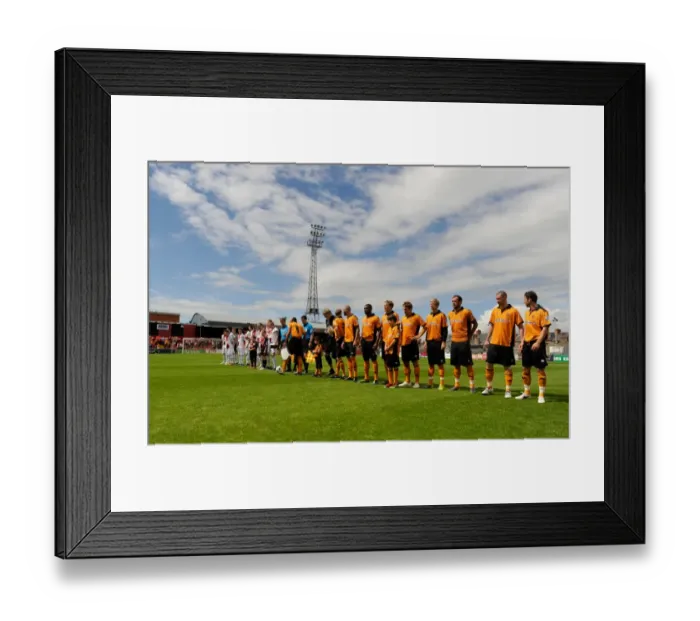 Framed Print : Wolverhampton Wanderers in Ireland: Pre-Season Friendly Match Against Bohemian FC - The Wolves Team Line-Up Framed Print : Wolverhampton Wanderers in Ireland: Pre-Season Friendly Match Against Bohemian FC - The Wolves Team Line-Up