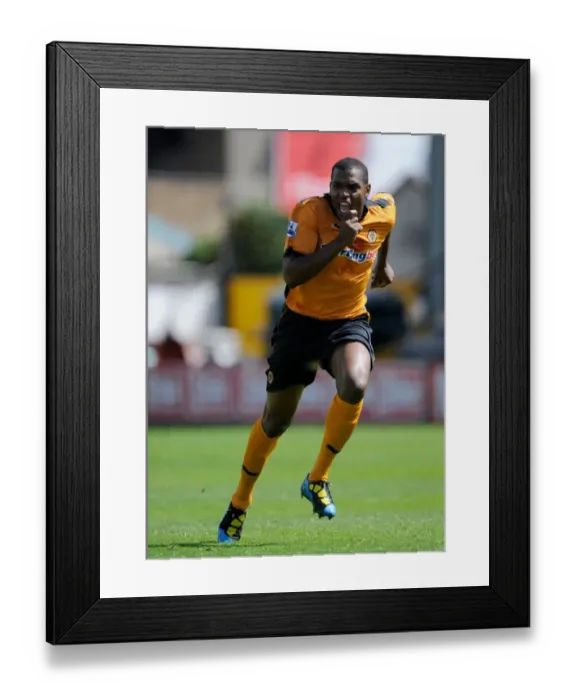 Framed Print : Wolverhampton Wanderers Ronald Zubar in Action against Bohemians in Pre-Season Friendly Match in Ireland Framed Print : Wolverhampton Wanderers Ronald Zubar in Action against Bohemians in Pre-Season Friendly Match in Ireland