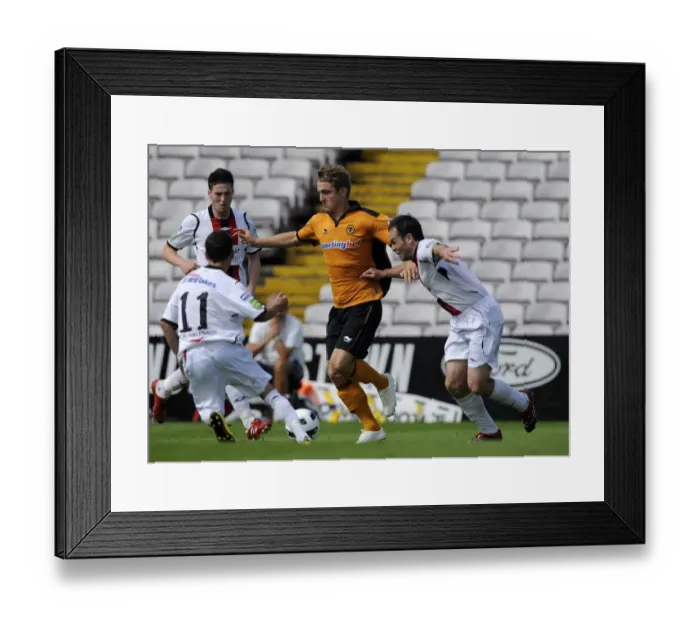 Framed Print : Wolverhampton Wanderers Kevin Doyle in Action against Bohemians during Pre-Season Friendly Match in Ireland Framed Print : Wolverhampton Wanderers Kevin Doyle in Action against Bohemians during Pre-Season Friendly Match in Ireland