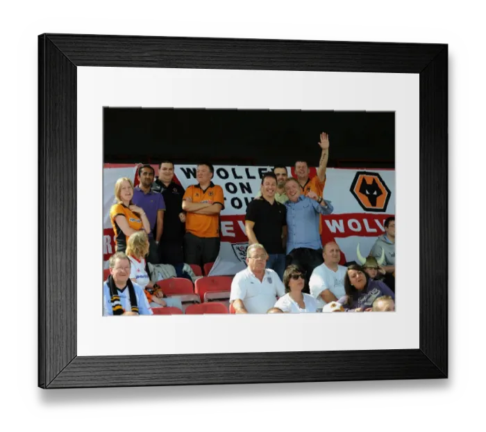Framed Print : Wolverhampton Wanderers Fans Pre-Season Bliss: Bohemians vs. Wolves Friendly Match in Ireland Framed Print : Wolverhampton Wanderers Fans Pre-Season Bliss: Bohemians vs. Wolves Friendly Match in Ireland