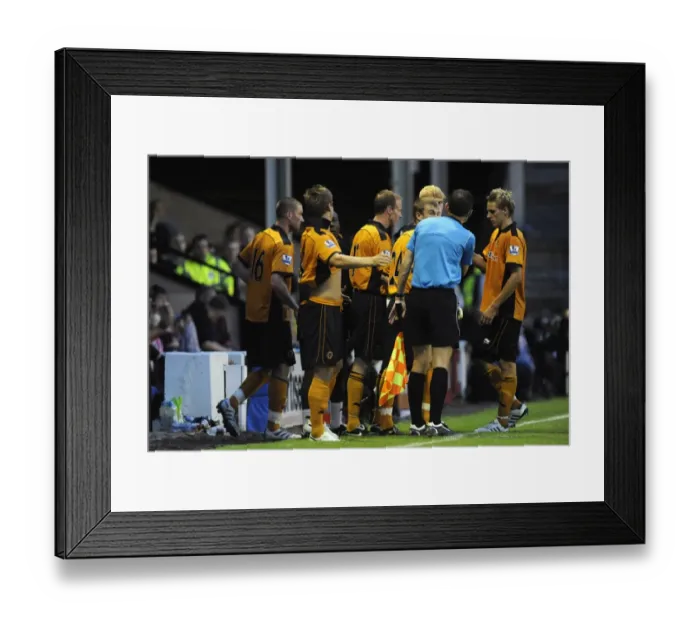 Framed Print : Wolverhampton Wanderers: Ten Substitutions in Pre-Season Friendly vs Walsall Framed Print : Wolverhampton Wanderers: Ten Substitutions in Pre-Season Friendly vs Walsall